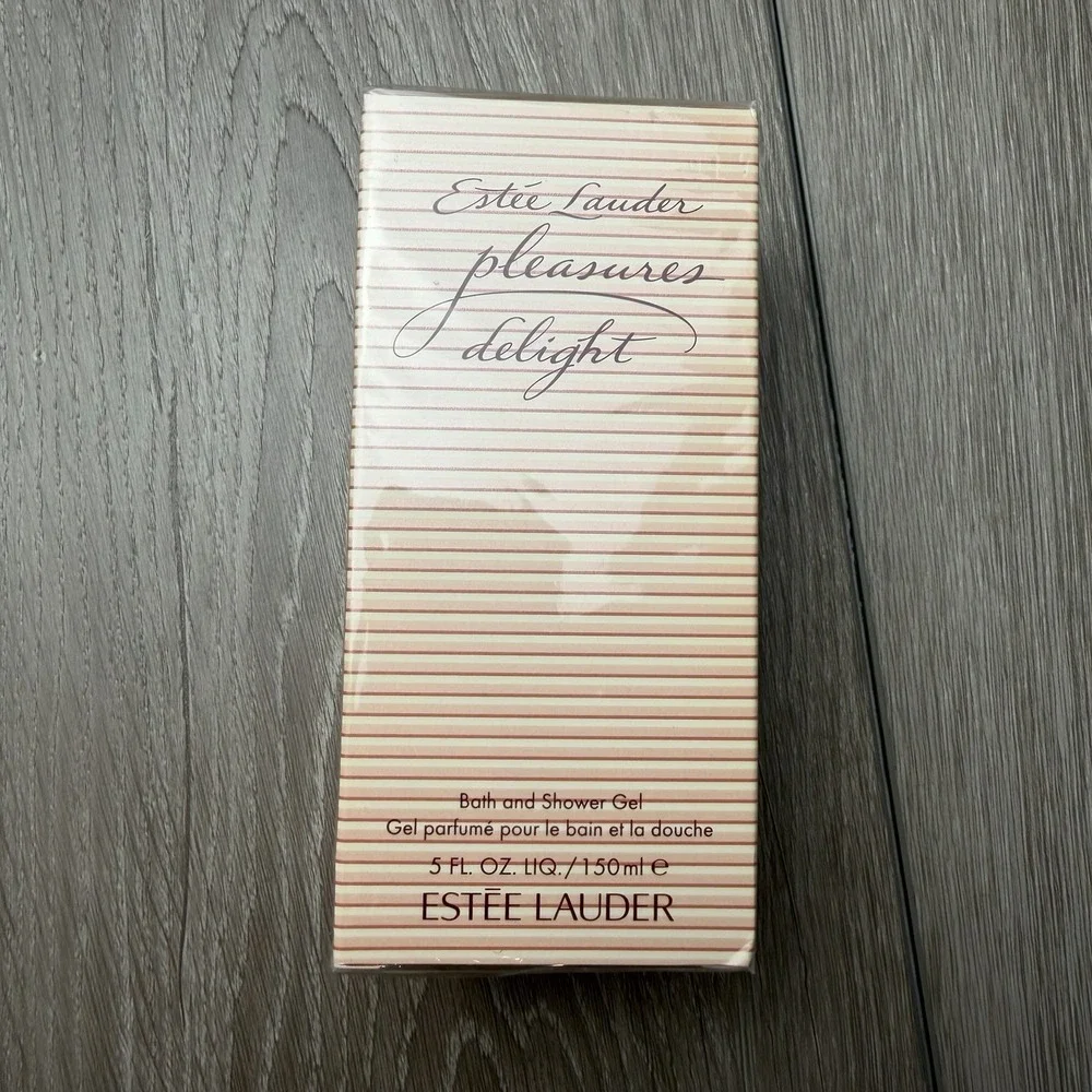 Estee Lauder Pleasures Delight Bath And Shower Gel 150ml 5oz New Sealed
